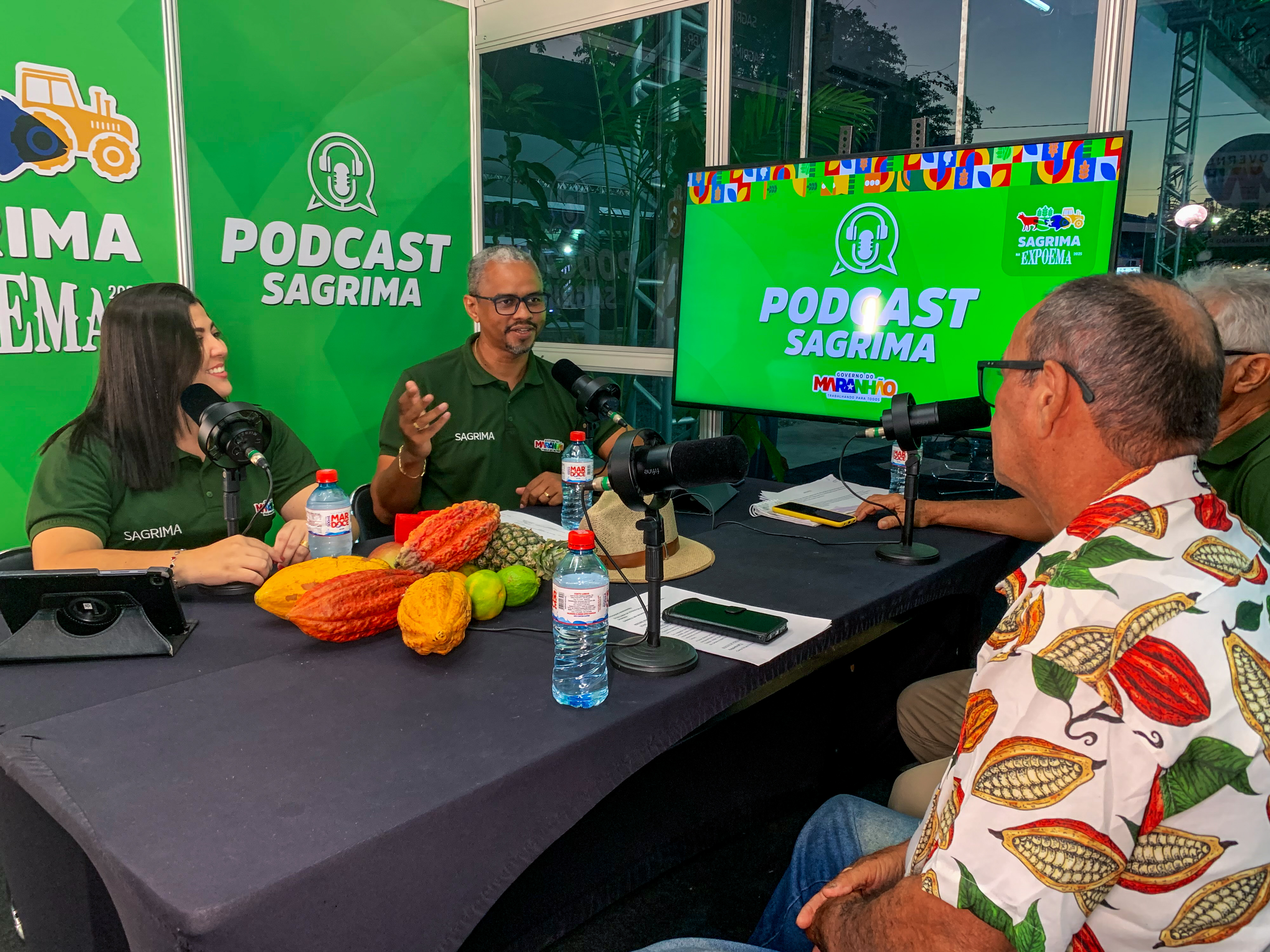 Atividade institucional durante a EXPOEMA